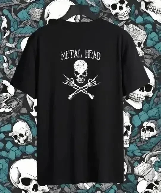 Футболка Metal Head (100% хлопок; размеры 44-60)