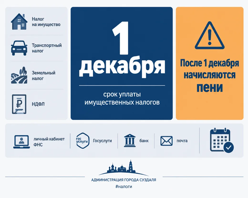 До 1 декабря — важно не пропустить!