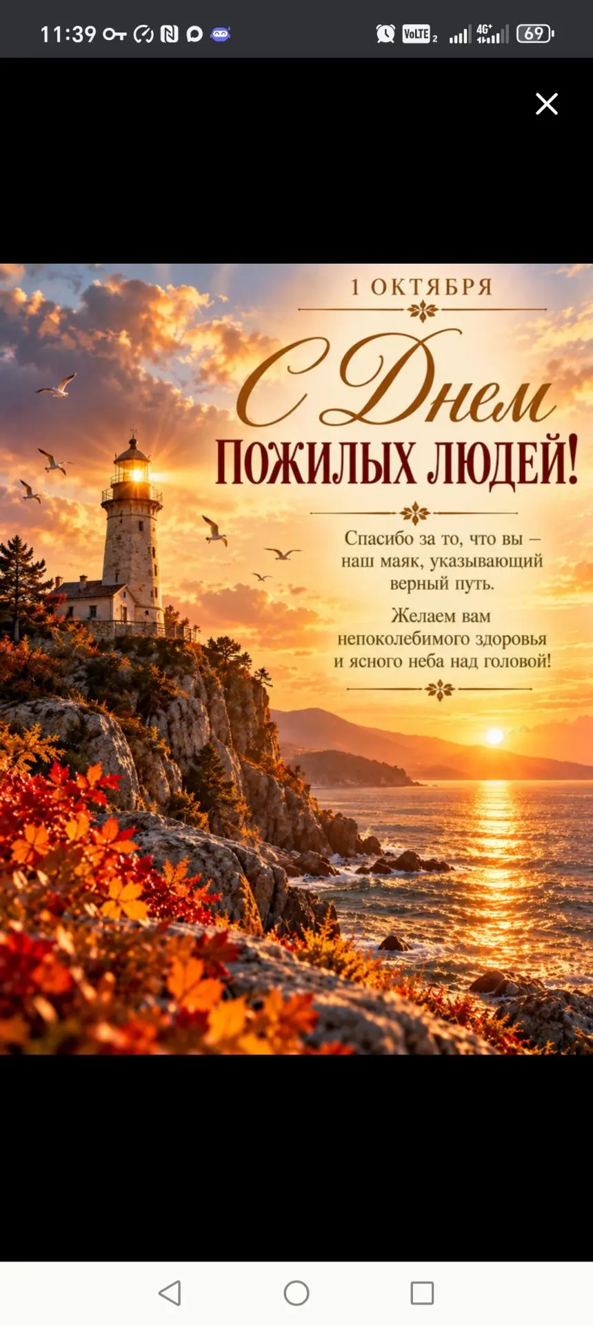 🍂🍁Международный день пожилого человека