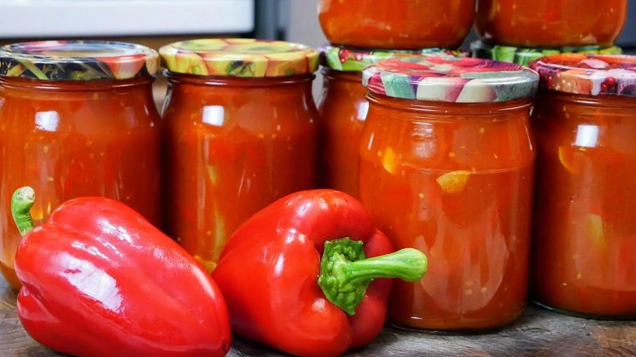 🍅🫑 ВКУСНОЕ ЛЕЧО НА ЗИМУ 🫑🍅