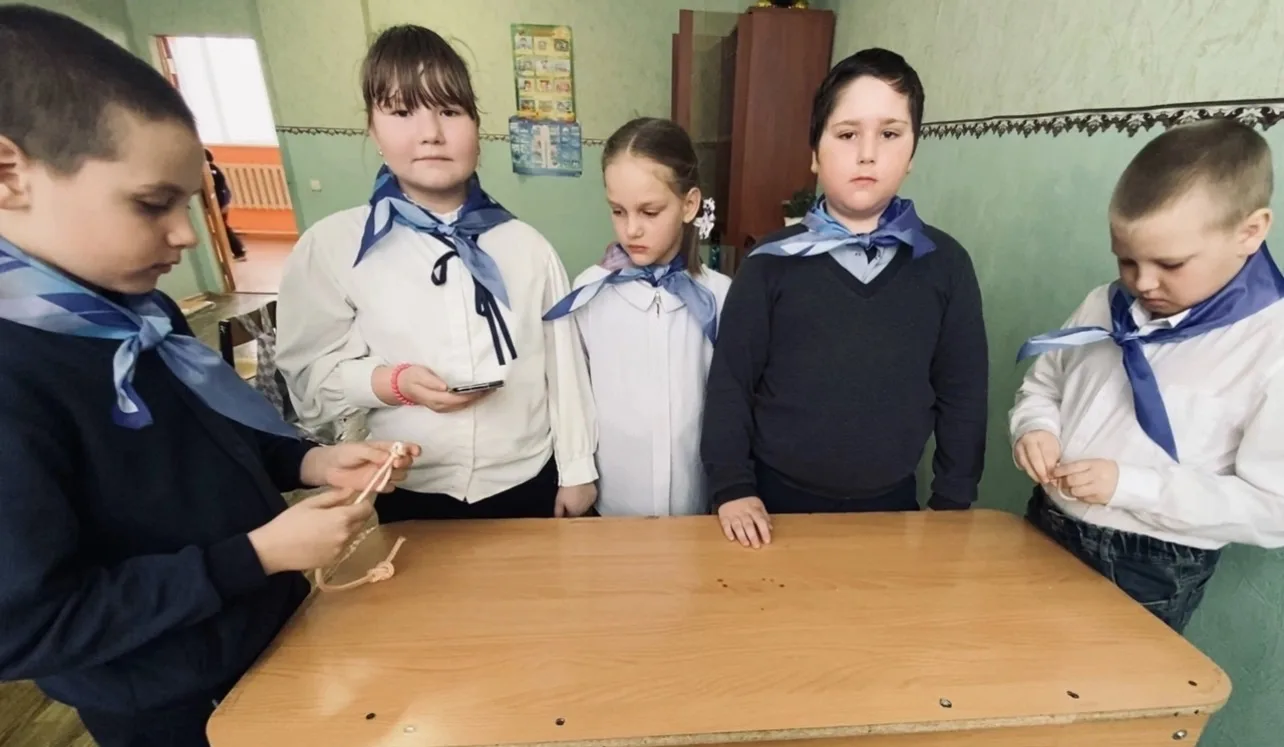📍ЗДОРОВЫЙ РЕГИОН  🪢 Конкурс узлов успешно прошел в рамках проекта «Здоровый регион» среди учащихся 2