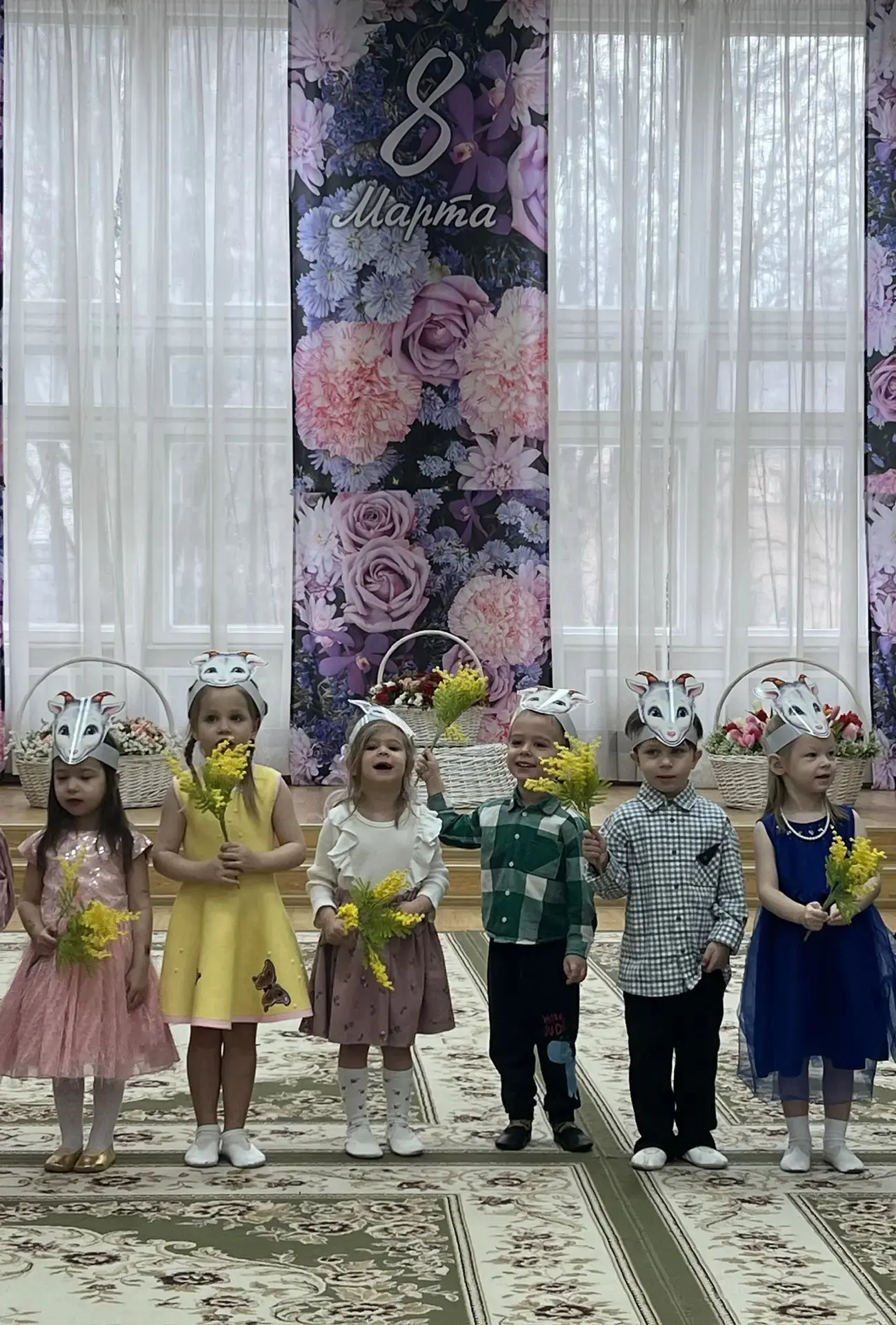 Весенний утренник в честь 8 Марта🌷  В нашем детском саду прошли утренники, посвященные Международном