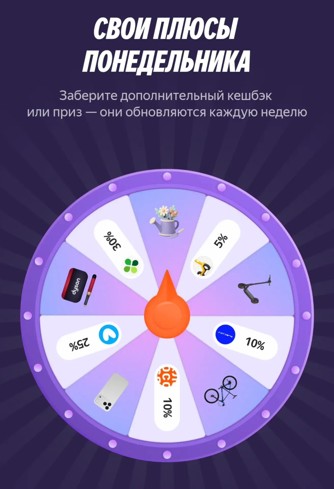💳 Крутим колесо в Яндекс Пэй