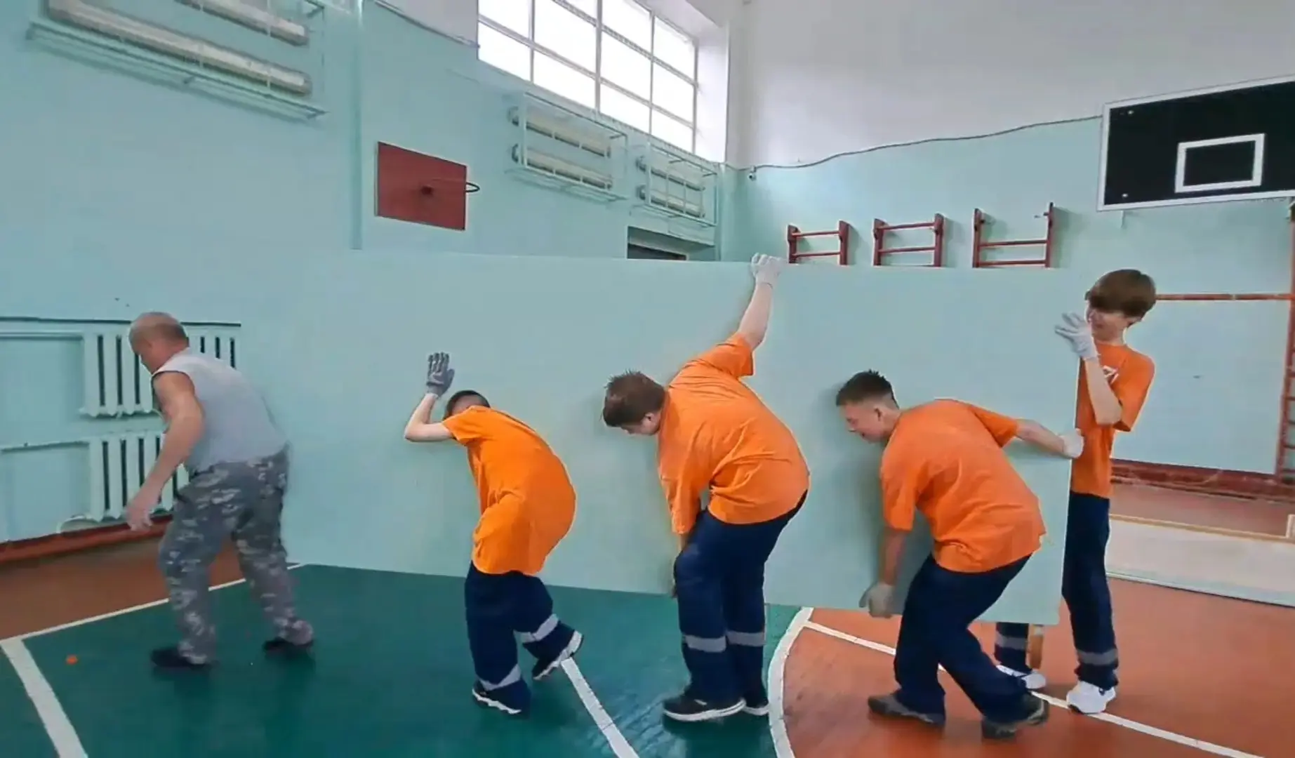 ❗️Сегодня, 23.06.2026, идет шестнадцатый день трудовой смены для ребят из трудовой подростковой бриг