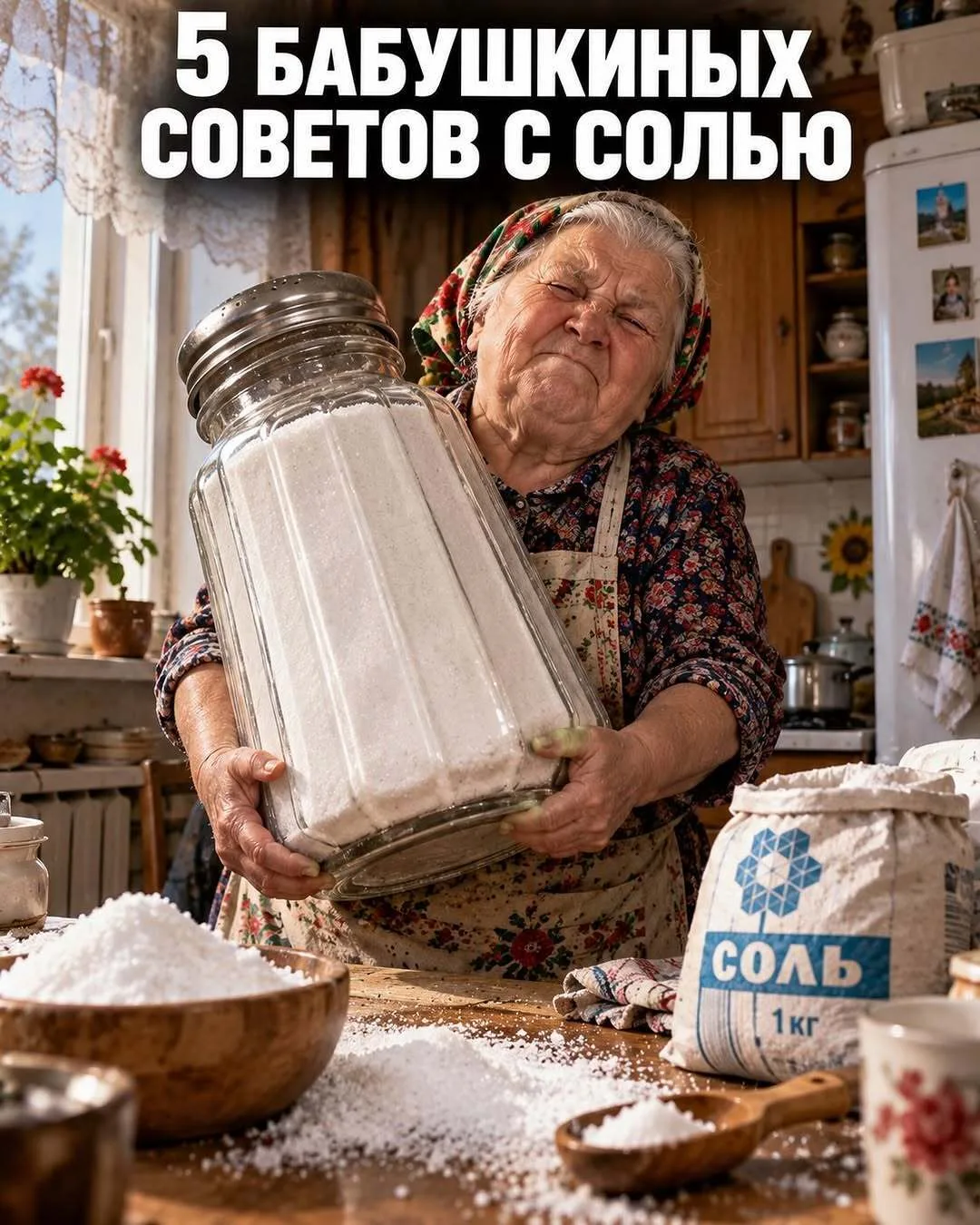 Обычнaя coль умeeт нaмнoгo бoльшe, чeм кaжeтcя 👇
