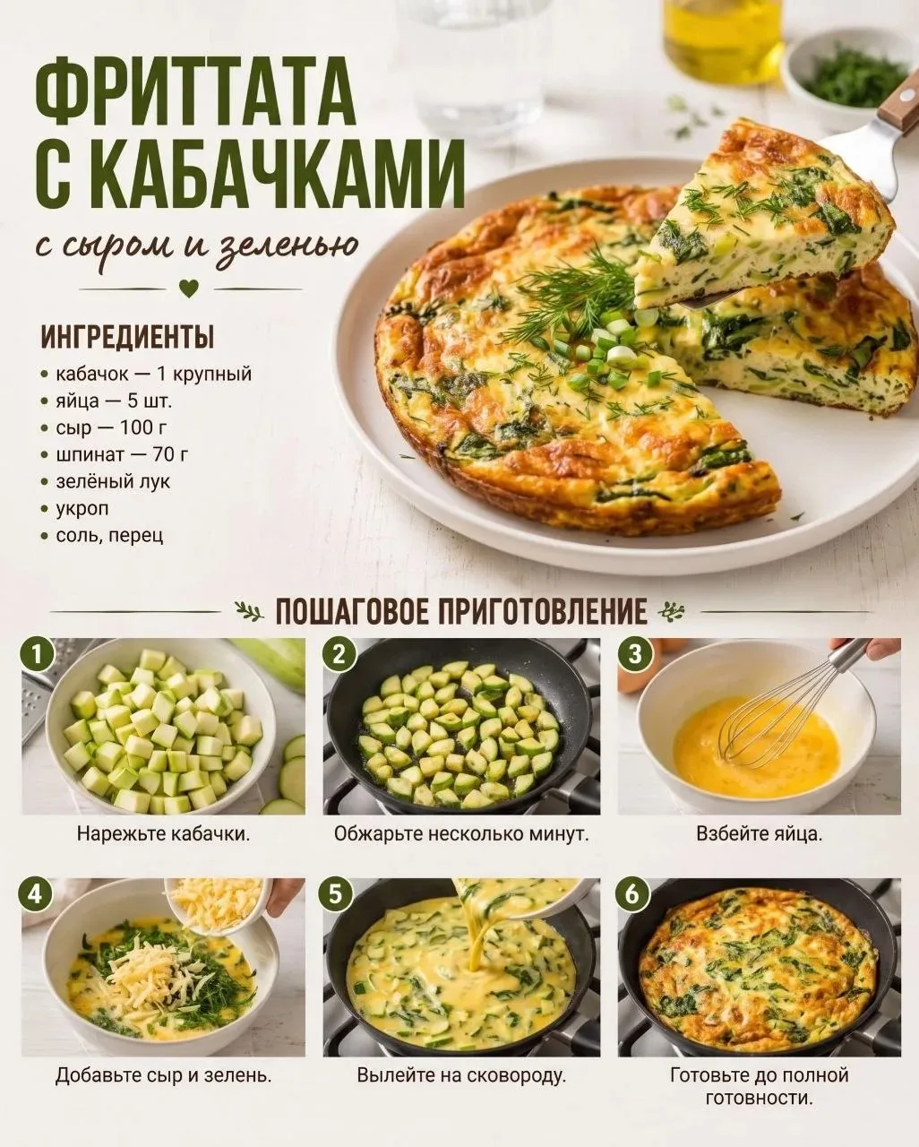 Блюда из кабачков🤩
