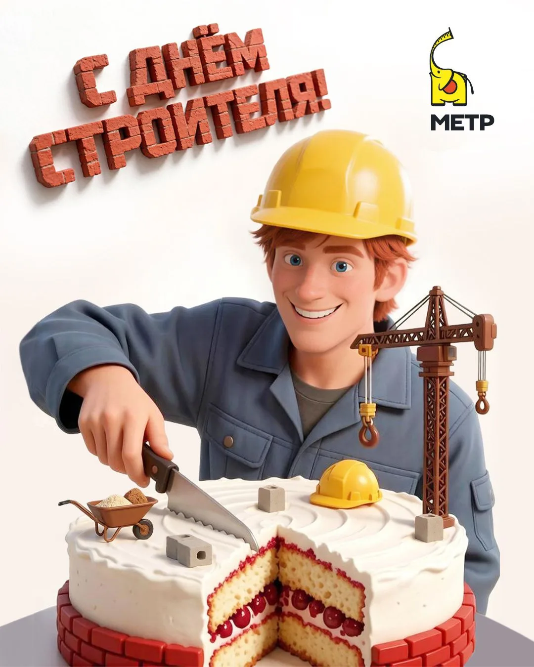С Днем строителя всех причастных к этой сложной, но такой важной профессии!🎉
