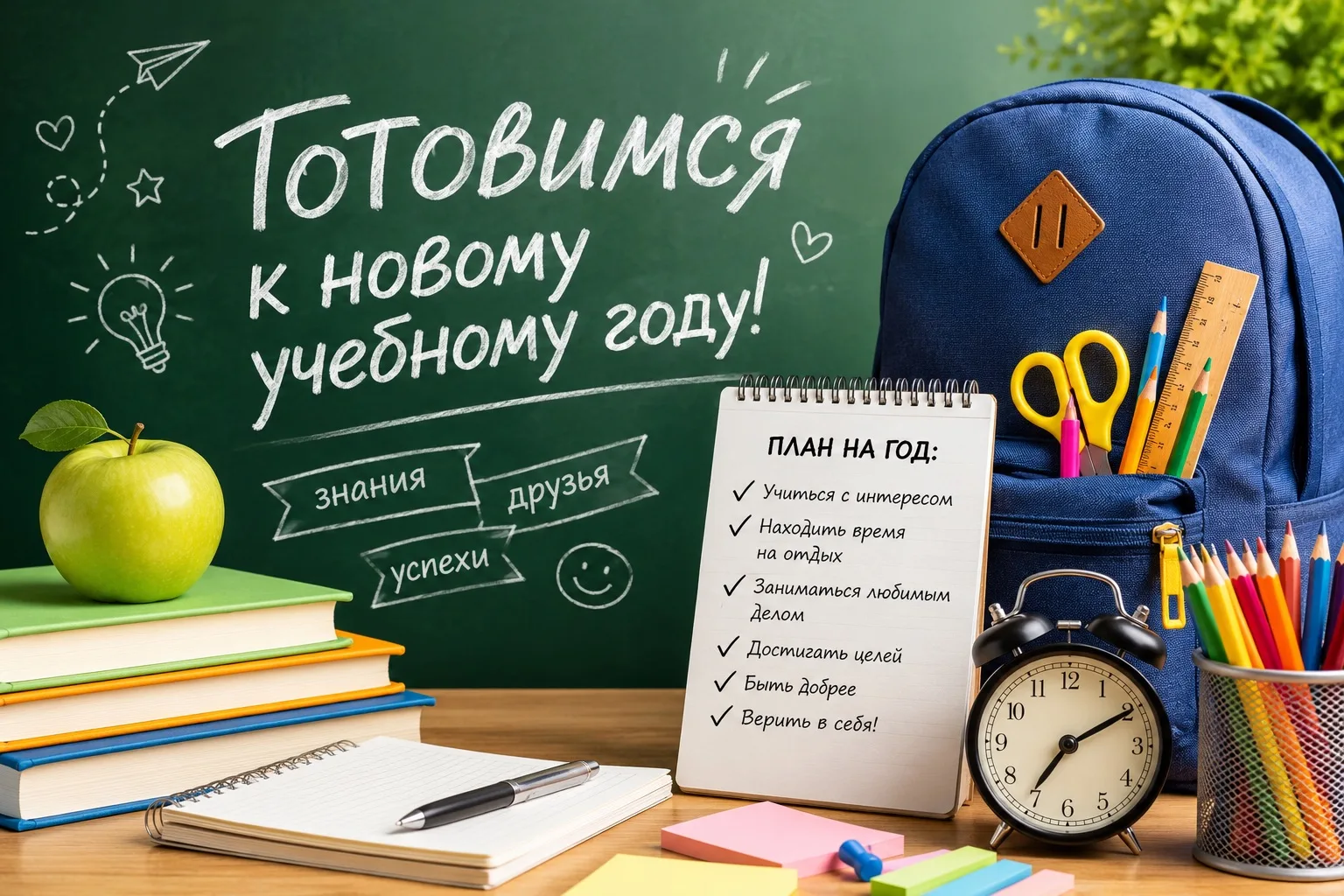 📚 Готовимся к новому учебному году! 🍂