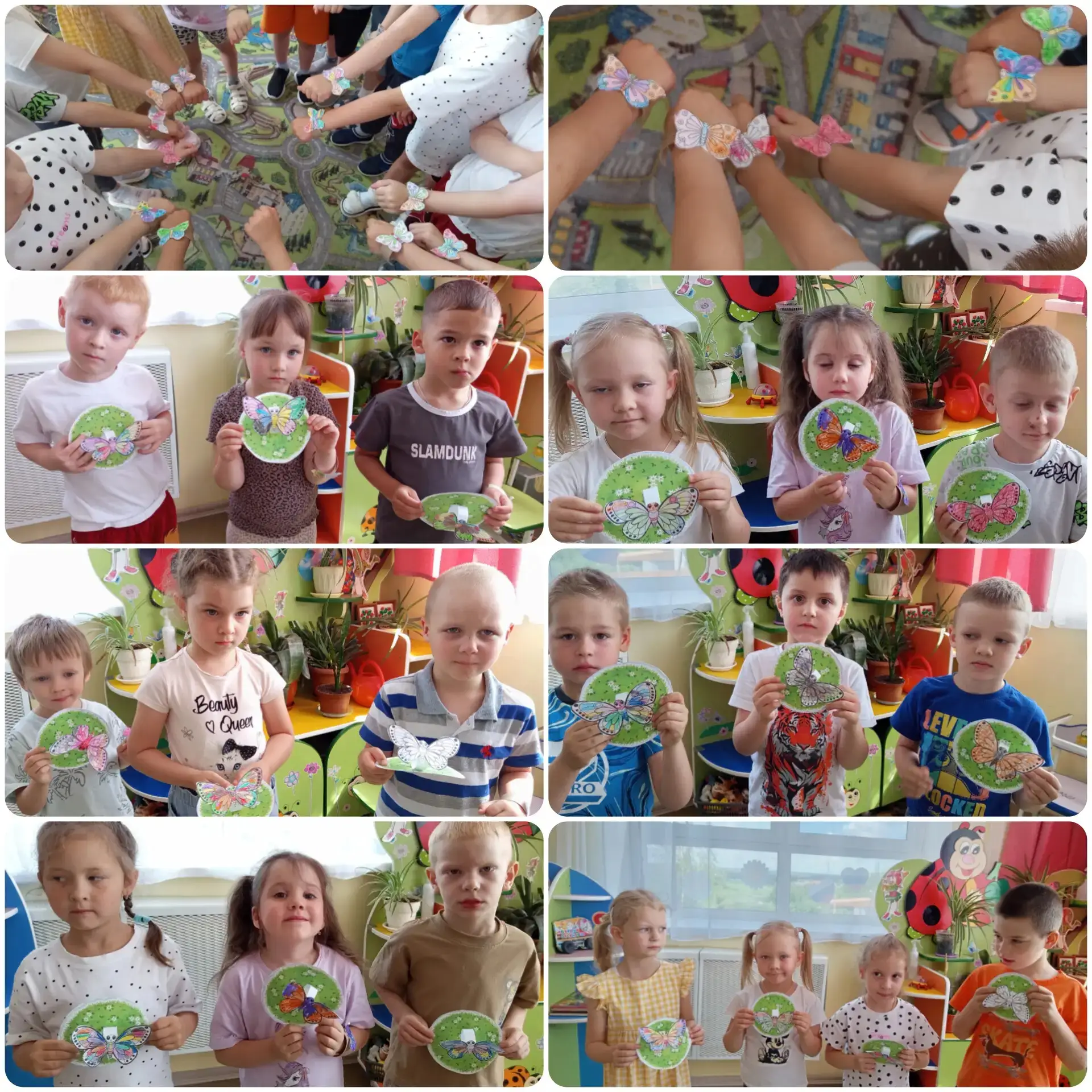 ٩😀۶ В  группе "Кузнечики" прошёл тематический «День бабочек»!🦋 Оказывается, даже у этих воздушных 