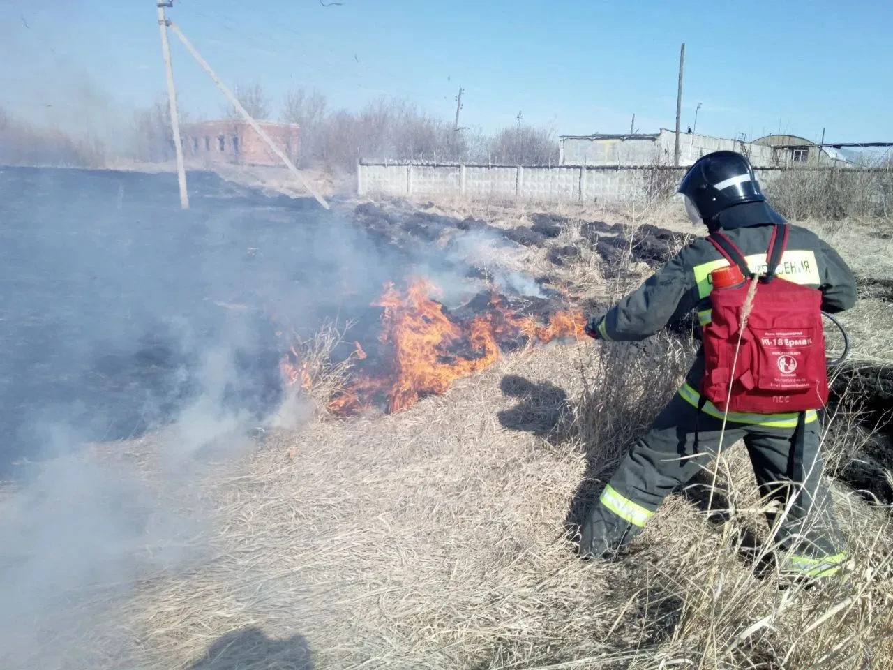 За пять лет в Ульяновске снизилось количество пожаров
