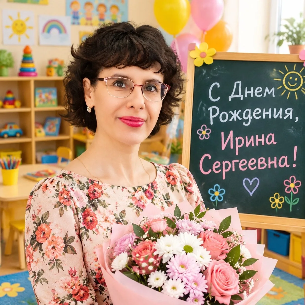 🥳 Поздравляем нашего педагога — Мельникову Ирину Сергеевну!