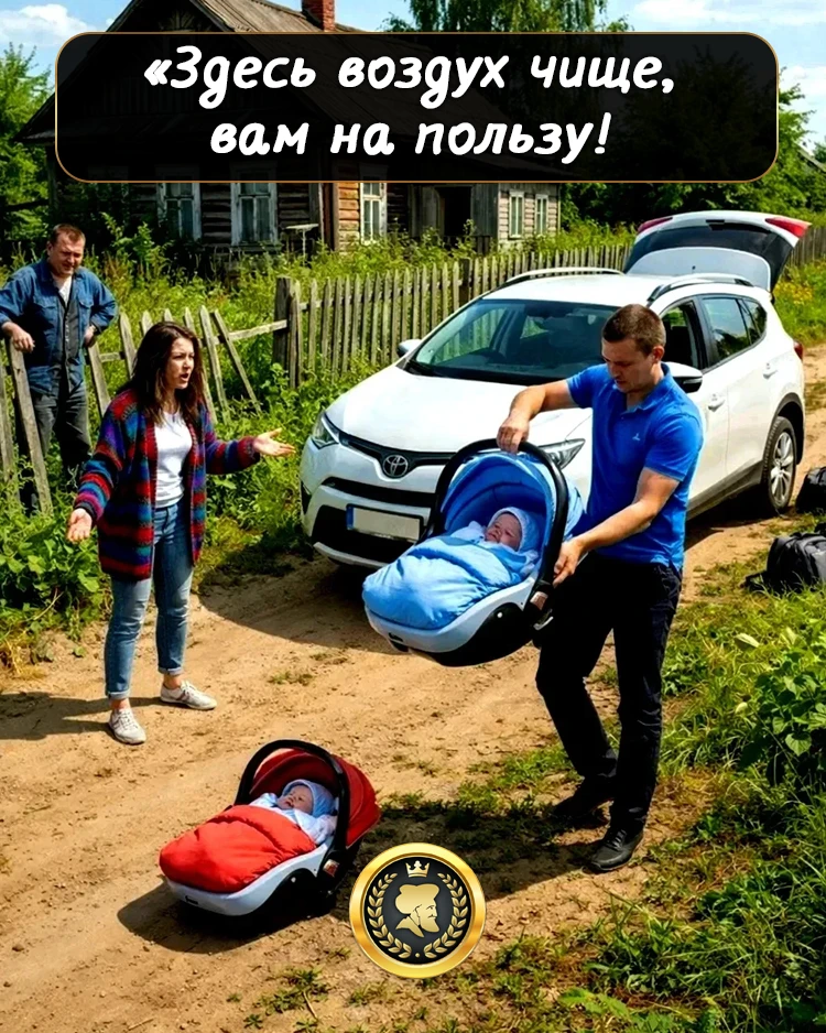 — «Здесь воздух чище, вам на пользу!» — сказал муж…
и оставил жену с новорождённой двойней в развали
