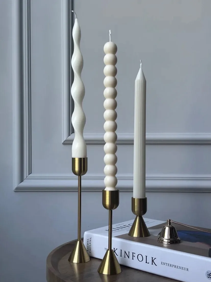 Интерьерные столовые свечи 🕯️