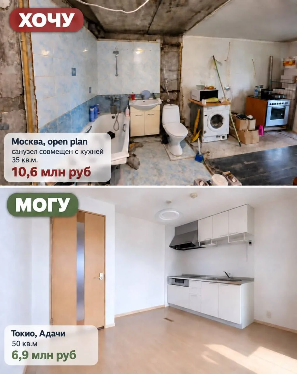 В сети сравнили стоимость жилья в Японии и России — например, однушка в Токио в два раз...