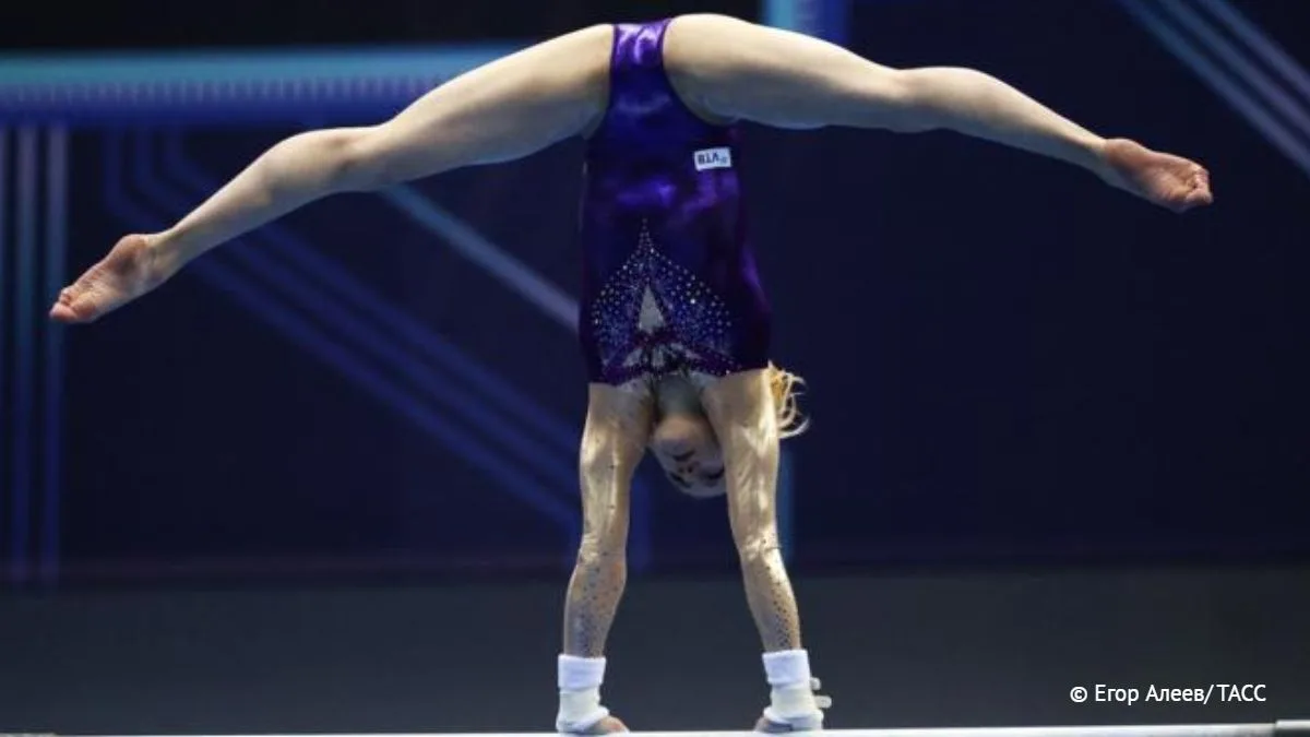 🏅 Олимпийская чемпионка по спортивной гимнастике Виктория Листунова стала победительни...