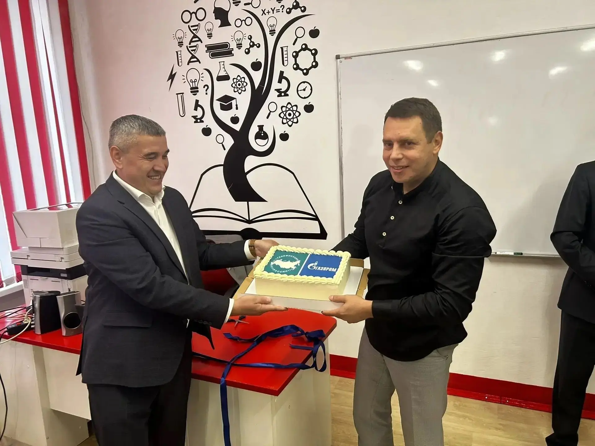СОШ №3 п.Советский перевели на газовое автономное отопление.