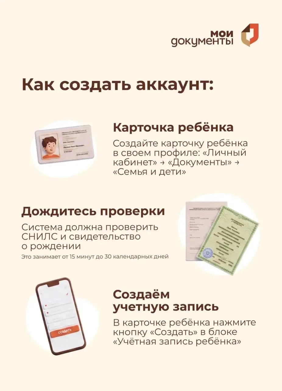 Нужно создать учетную запить на Госуслугах для ребенка? Рассказываем, как это сделать!

Знали, что с
