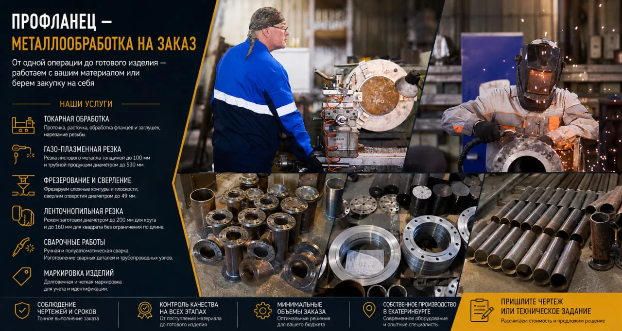 Металлообработка — не обязательно изготовление с нуля ⚙️