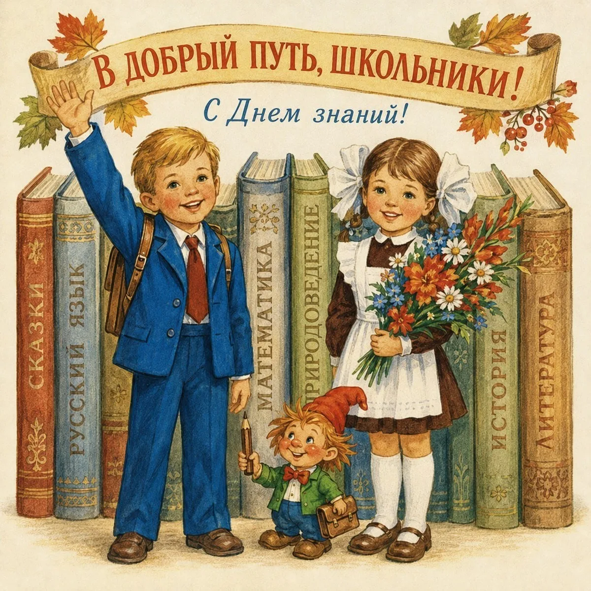 🎉 С Днём знаний, дорогие ученики, уважаемые педагоги и родители! 🎉