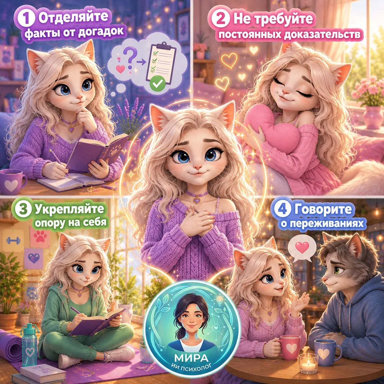 💪🌟 Как перестать жить в тревоге и начать доверять отношениям?