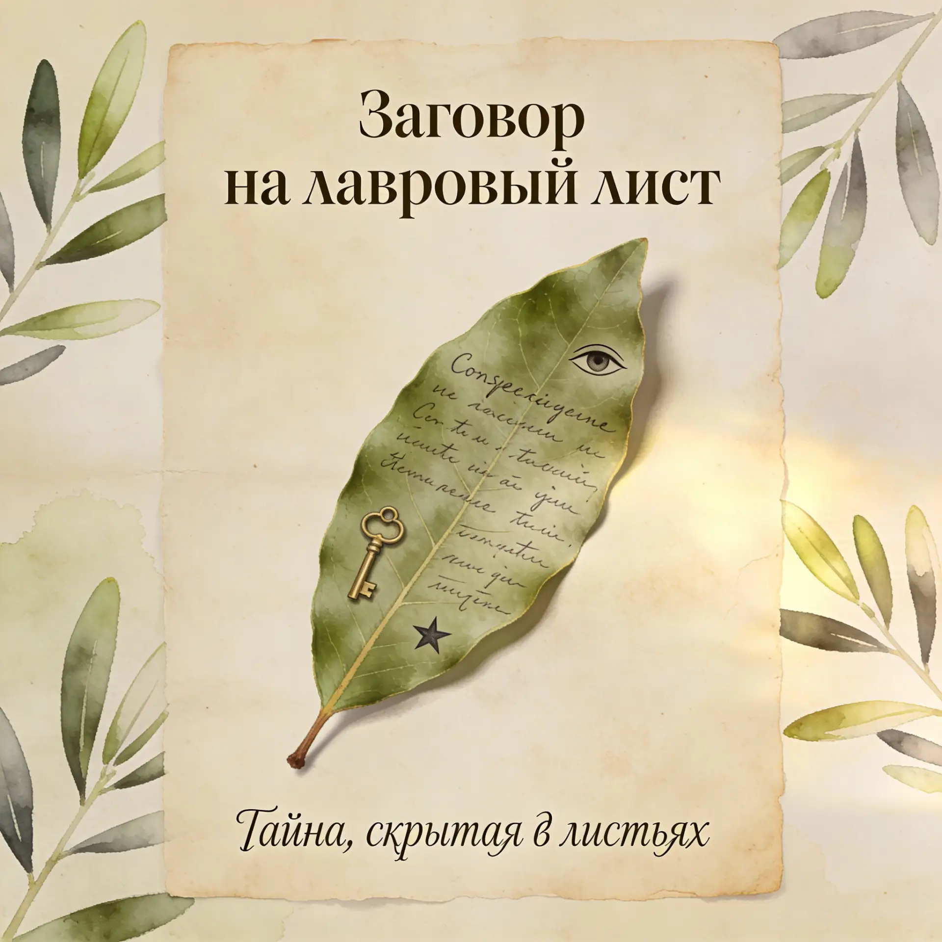 🍃 Заговор на лавровый лист