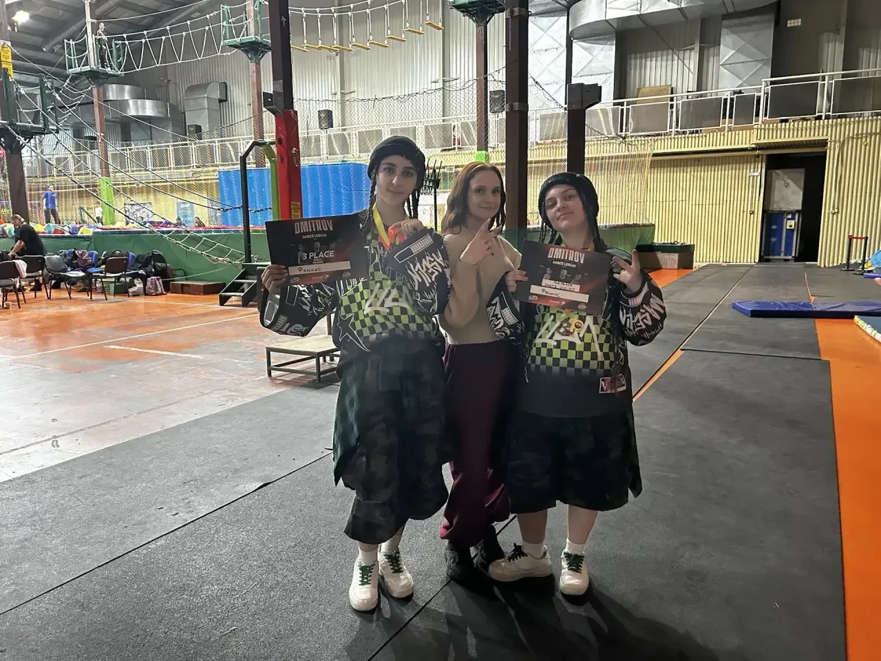 «Мы сделали это! 🏆 ✨ Наш первый конкурс, наше заслуженное 3 Место в Dmitrov Dance League - be legend