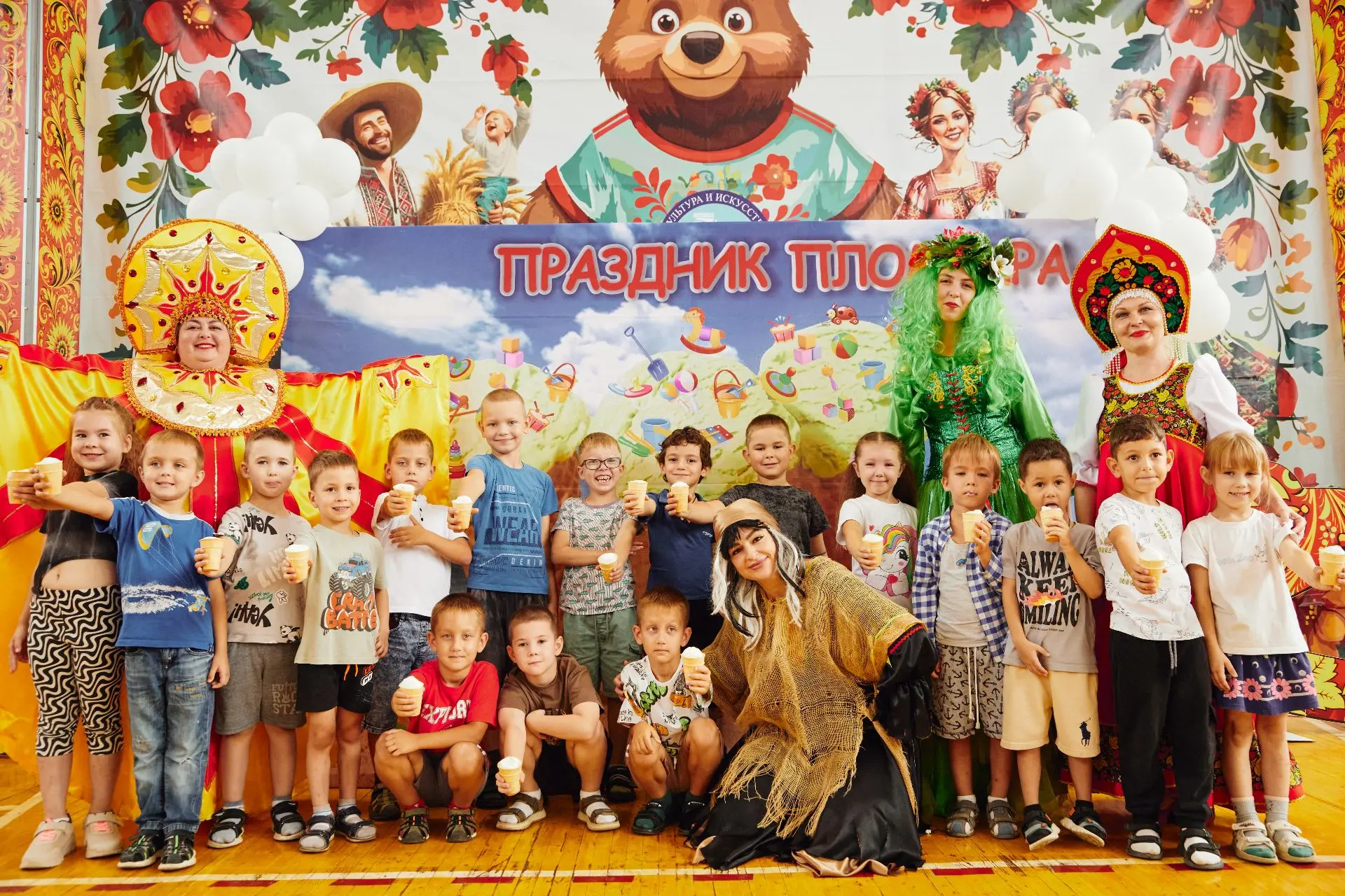 🍦 Праздник пломбира подарил радость юным белореченцам