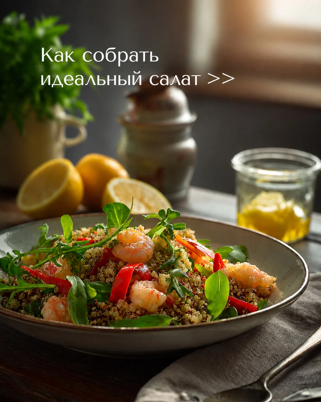Конструктор салата: 5 шагов к идеальному вкусу.
