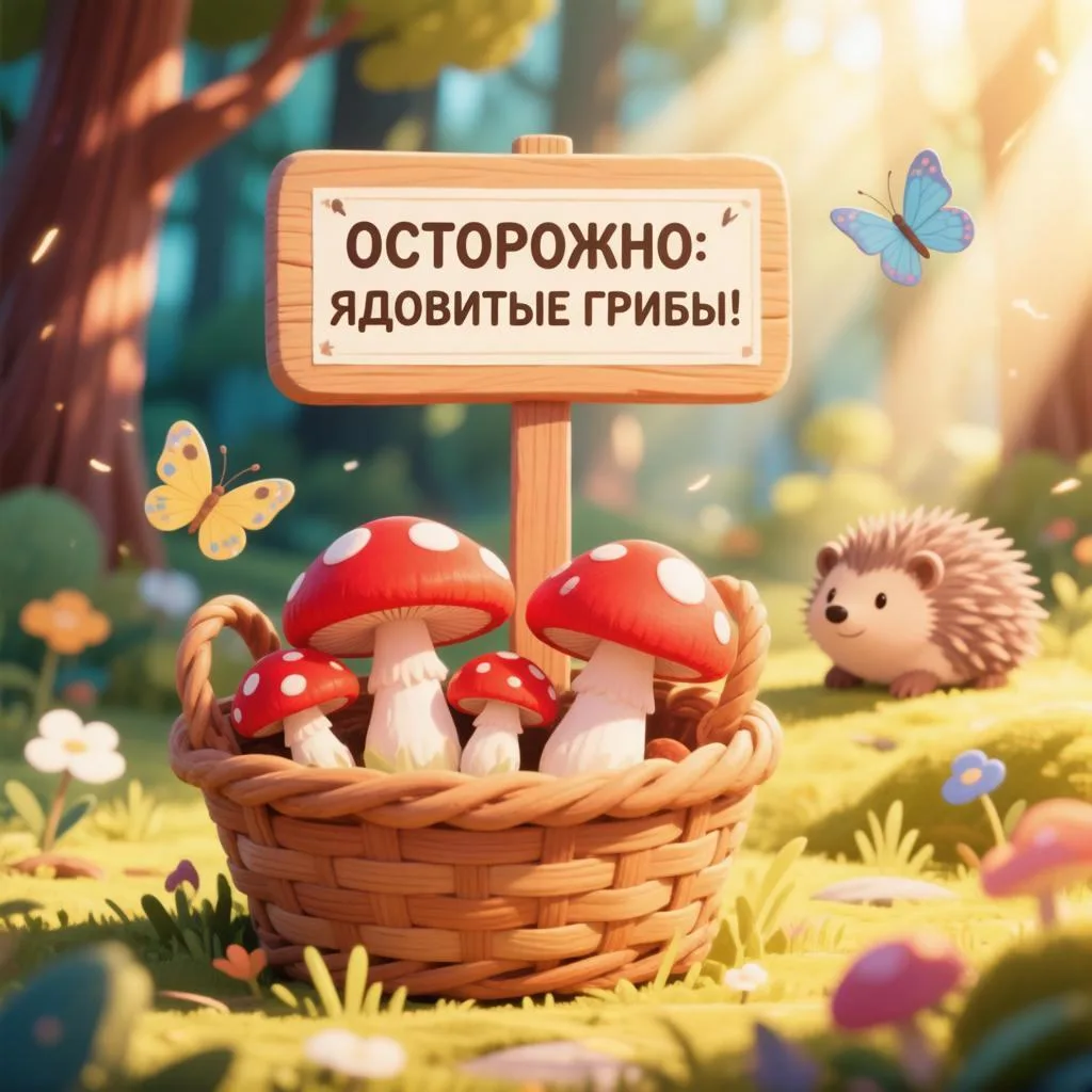 ❗️❗️Городской прокуратурой подготовлена памятка об опасности употребления в пищу ядовитых грибов и н
