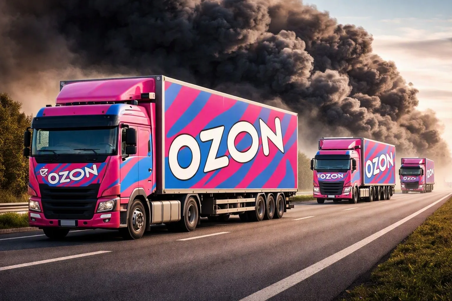 Ozon остановил работу склада в Самарской области после атаки БПЛА