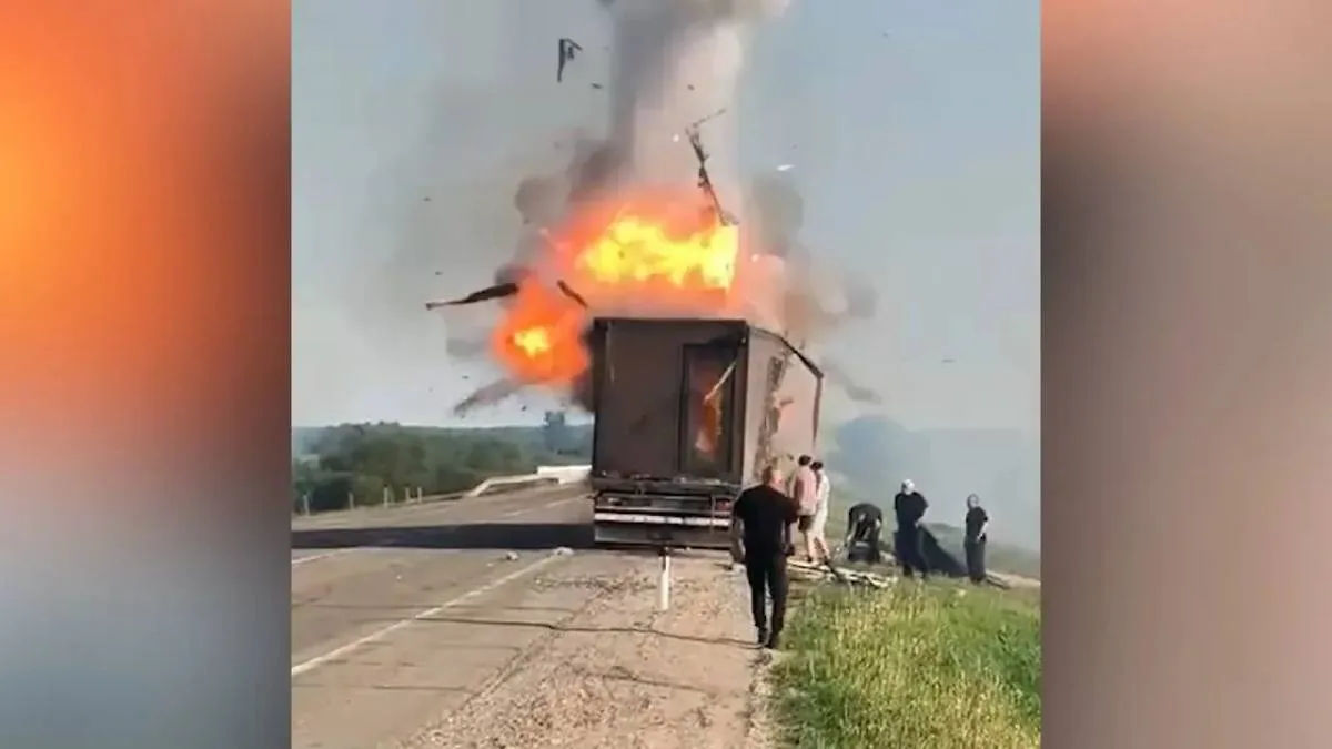 При атаке БПЛА на Ростовскую область пострадал водитель бензовоза
