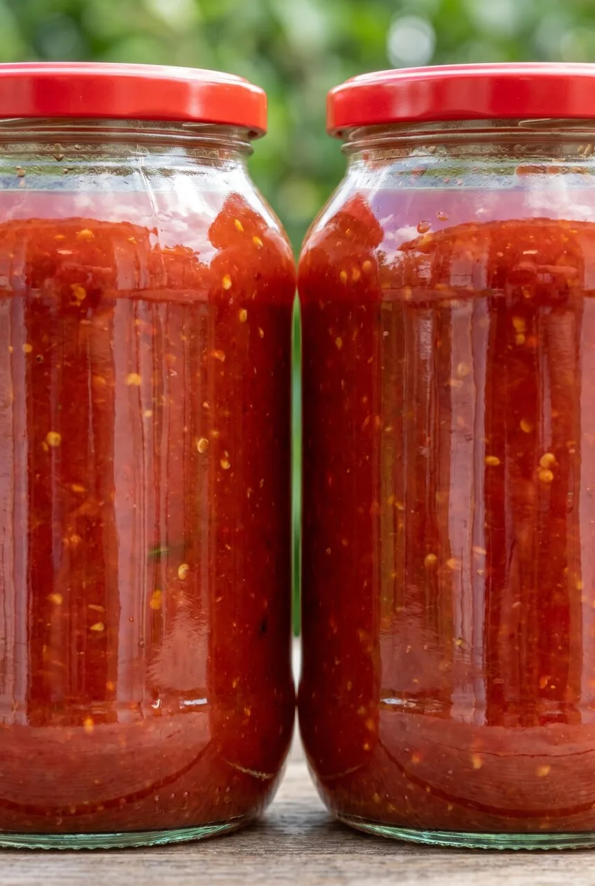 Мясная тарелка с этой закуской никогда не кажется скучной: густая овощная масса добавля...
