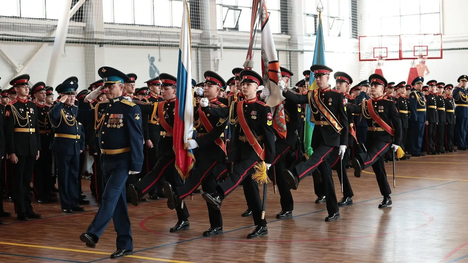 🇷🇺 80 ребят сегодня вступили в суворовское братство.