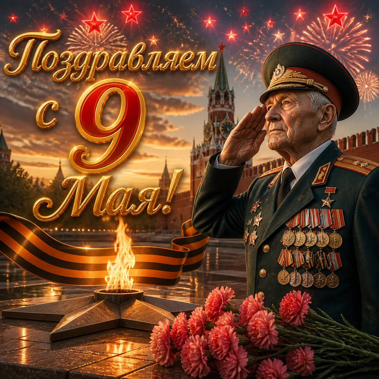 🎉 С Днём Победы! 🌸