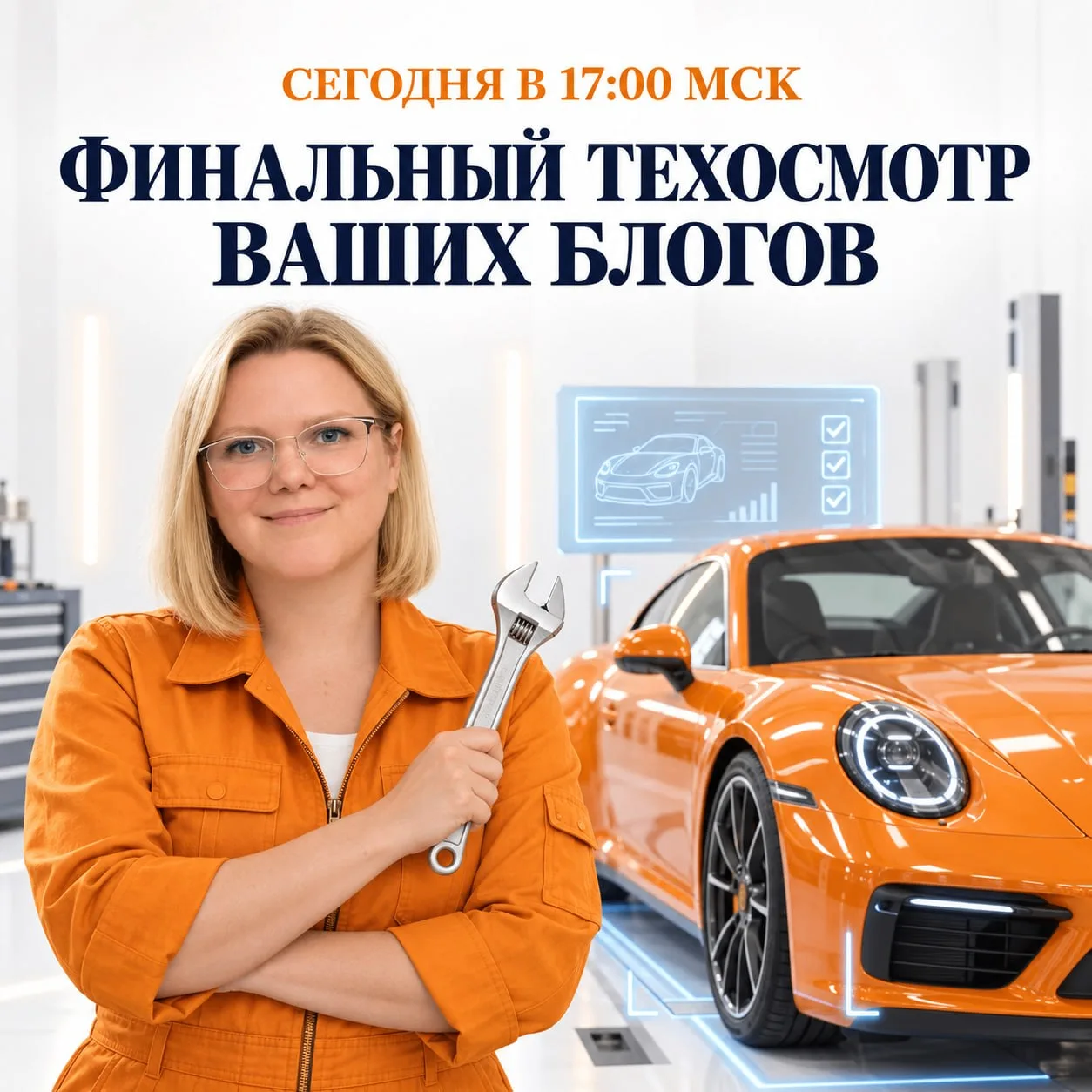Хотите, разберу ваш блог в прямом эфире?