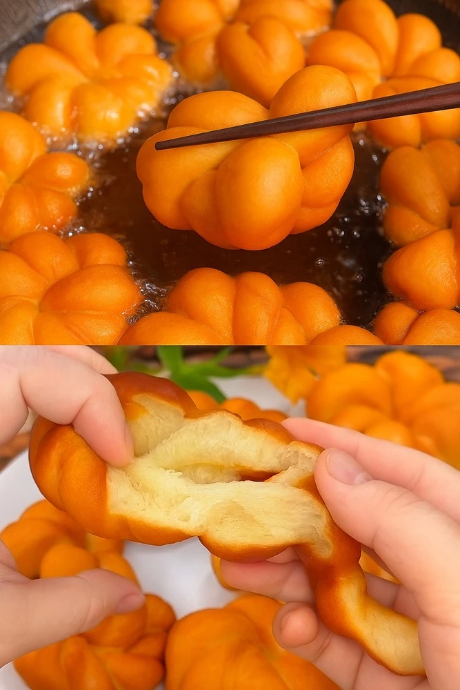 Очень красивые пончики 😍

Эти воздушные, золотистые пончики с нежным вкусом и аппетитной формой ста
