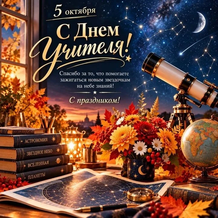 С Днём учителя, дорогие коллеги! 🥰