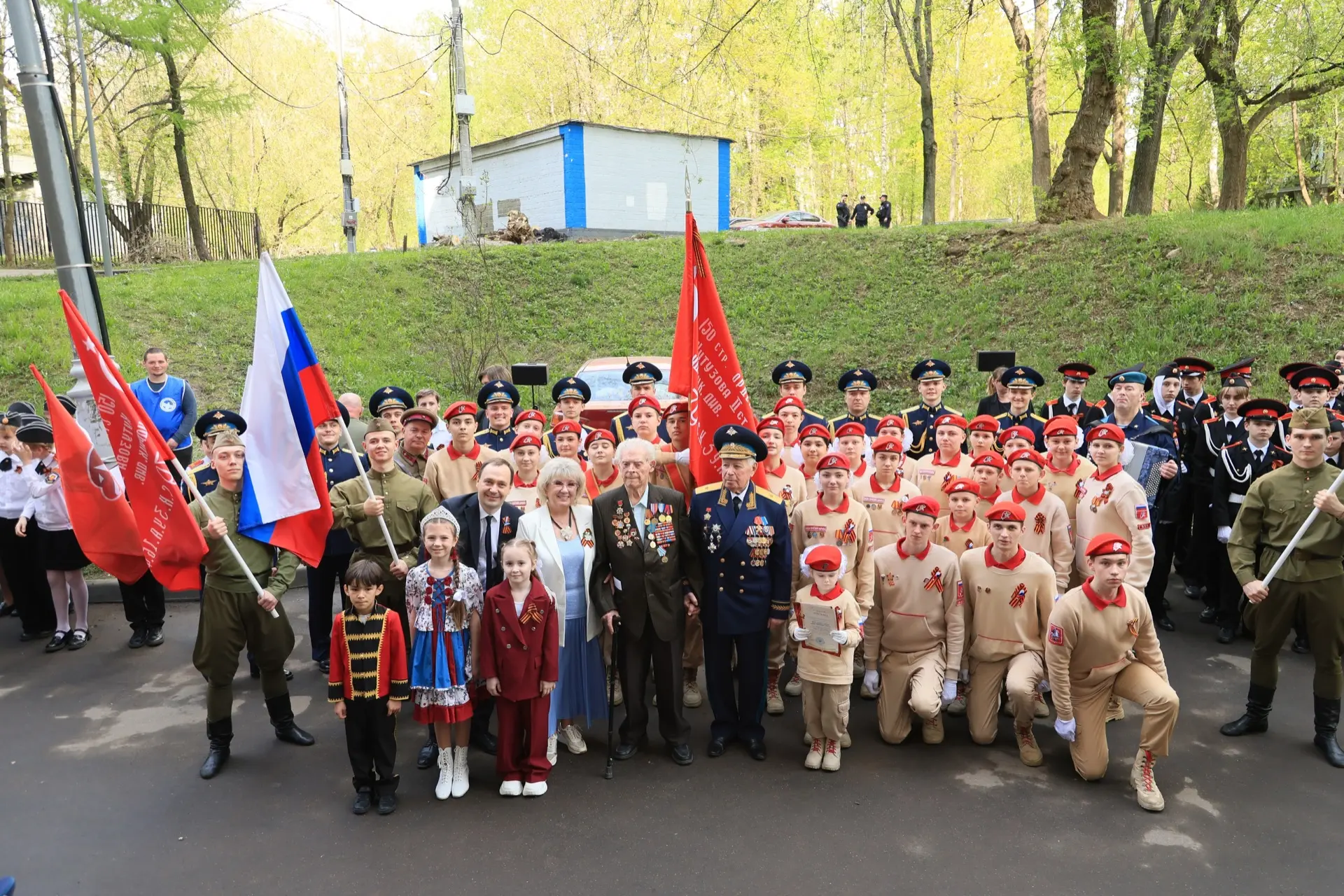 День Победы 🎆  Парад у дома ветерана  🗓 6 мая, в преддверии празднования 81‑й годовщины Великой Побе