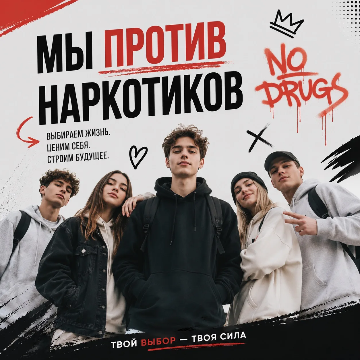 🚫 Молодежь против наркотиков: Выбирай жизнь! 🚫

Акция «Чистое поколение»🚲

Друзья, тема наркотико