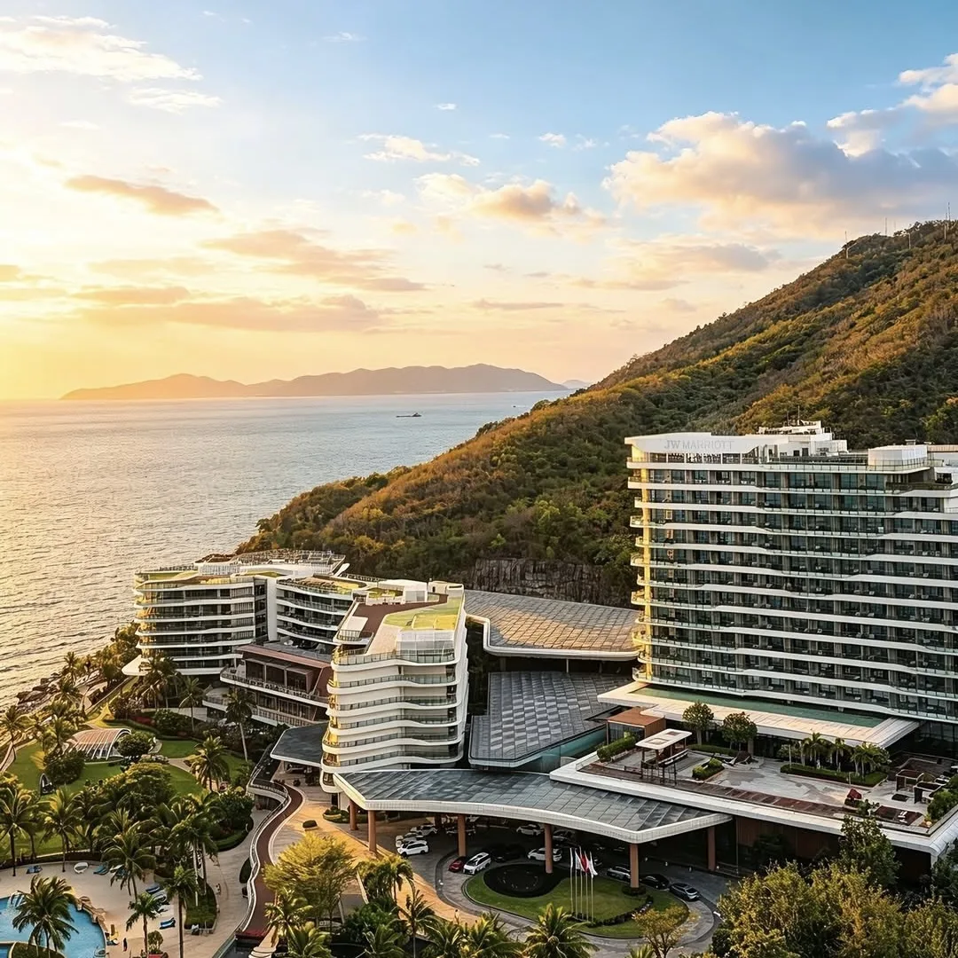 ☀️ Собираем чемоданы и летим в Китай

JW Marriott Hotel Sanya Dadonghai Bay 5* — стильный отель в жи