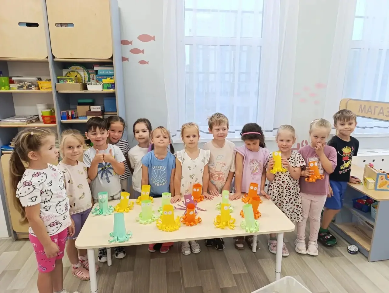 Морской привет от группы "Осьминожки"🌊
