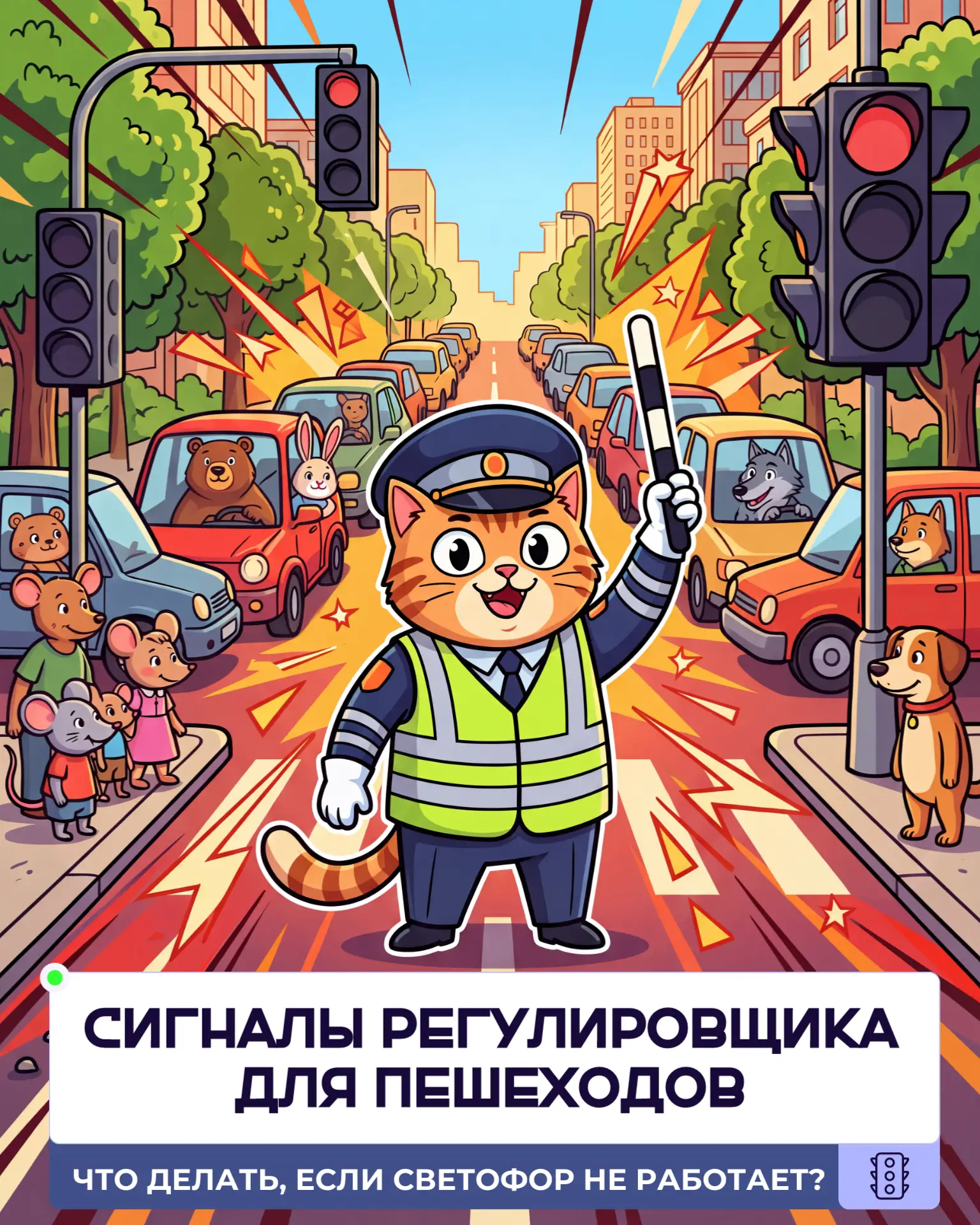 Техника дала сбой? Слушаем регулировщика!