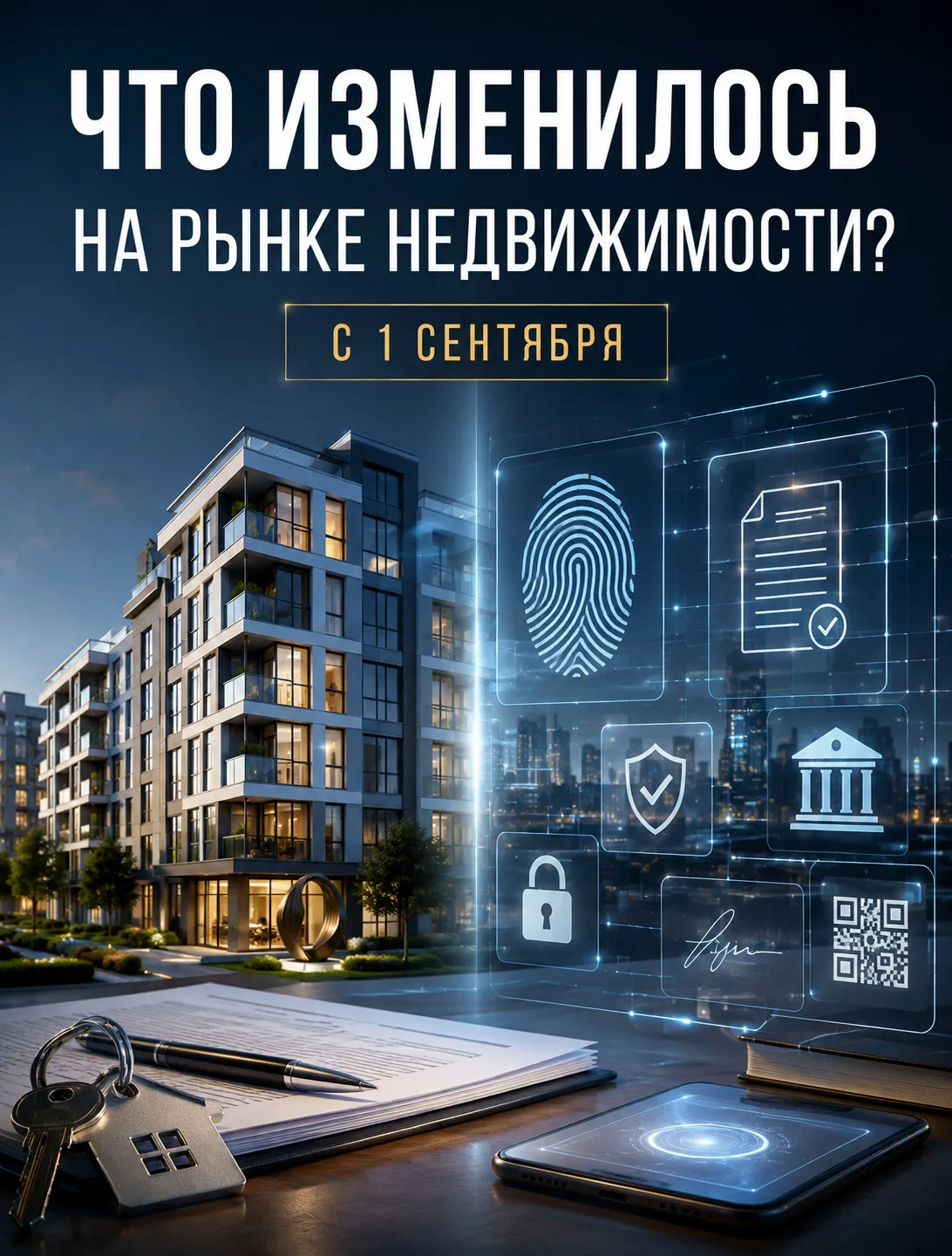 Что изменилось на рынке недвижимости с 1 сентября — и что это меняет для вас