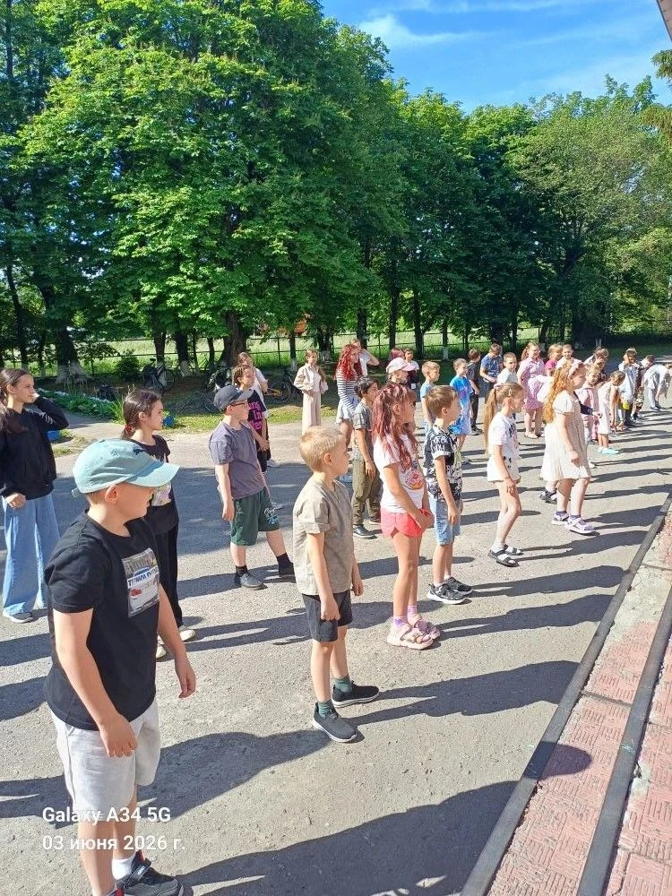 Третий день в пришкольном оздоровительном лагере «Романтик» МКОУ «Половневская СОШ» про...