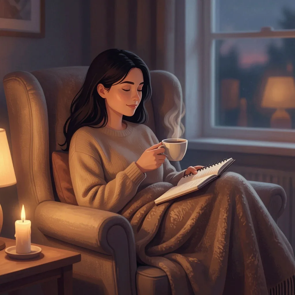 🌙 Вечер воскресенья — время мягко выдохнуть. Пусть это будет не про итоги, а про ощуще...