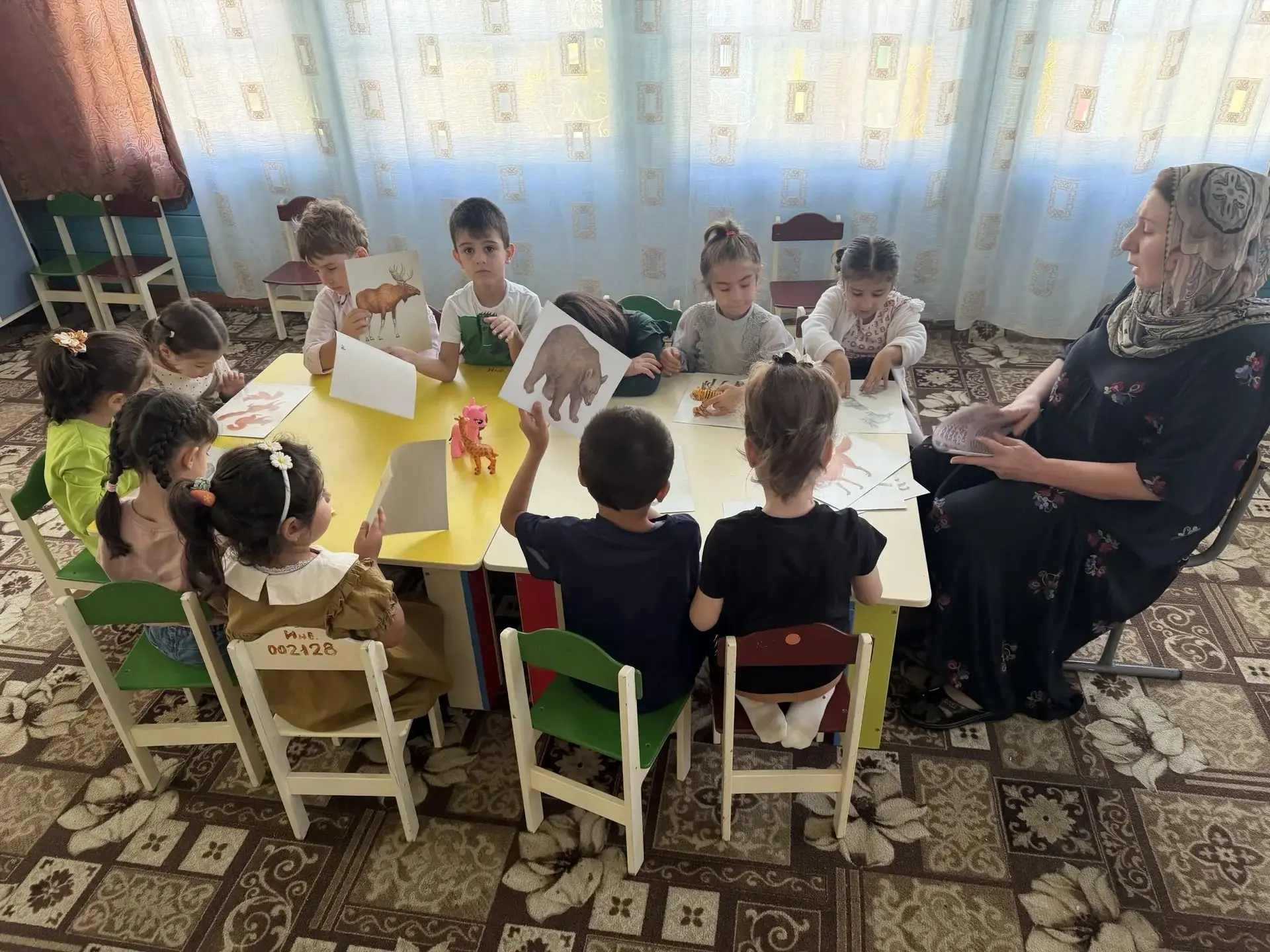 Логопедическое занятие с детьми старшего дошкольного возраста.
