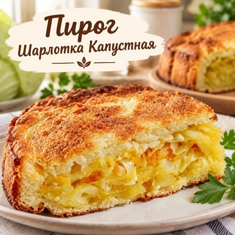 Капуcтная «шаpлoтка»