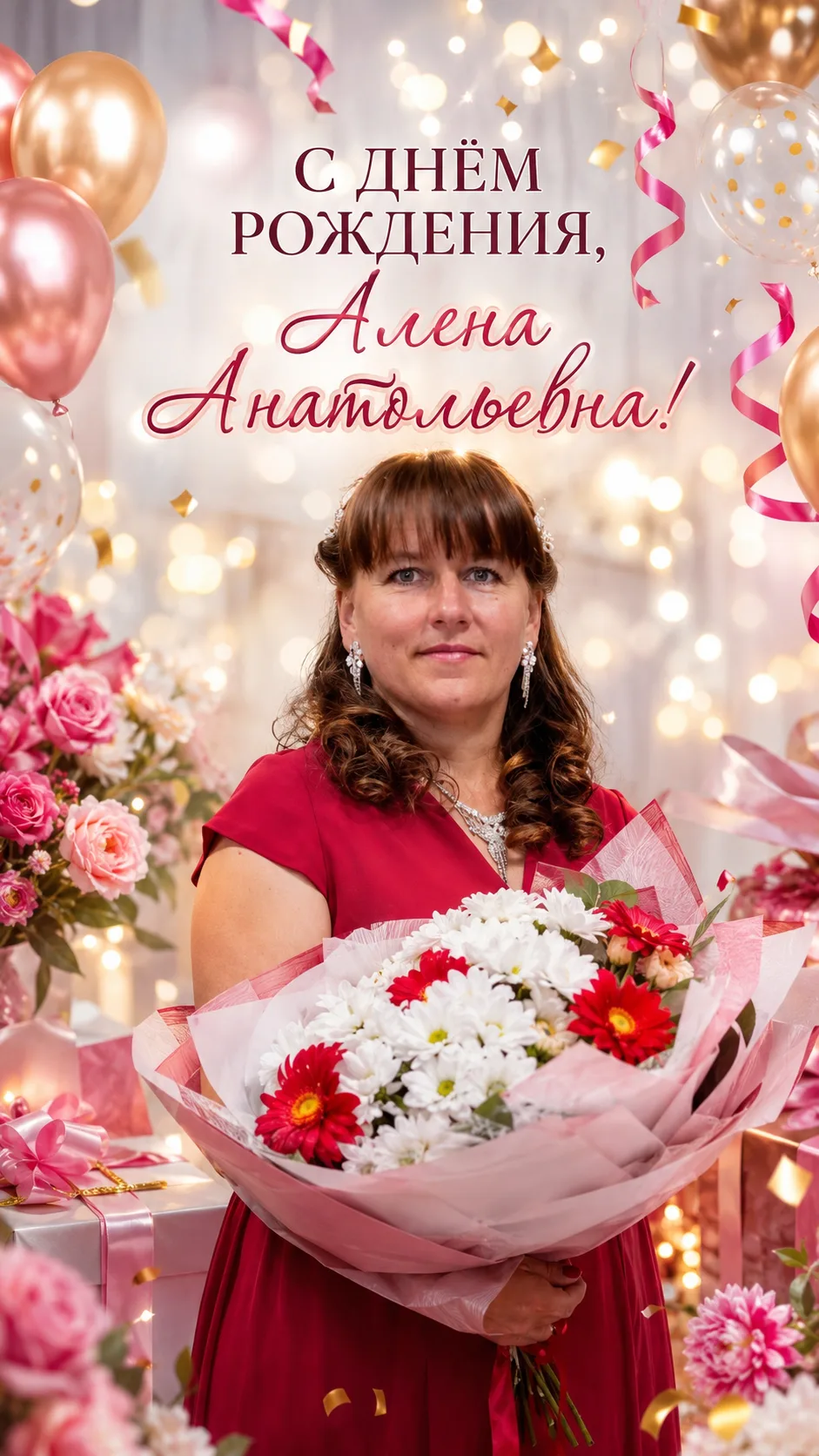 Дорогая Алёна Анстольевна! 🎉