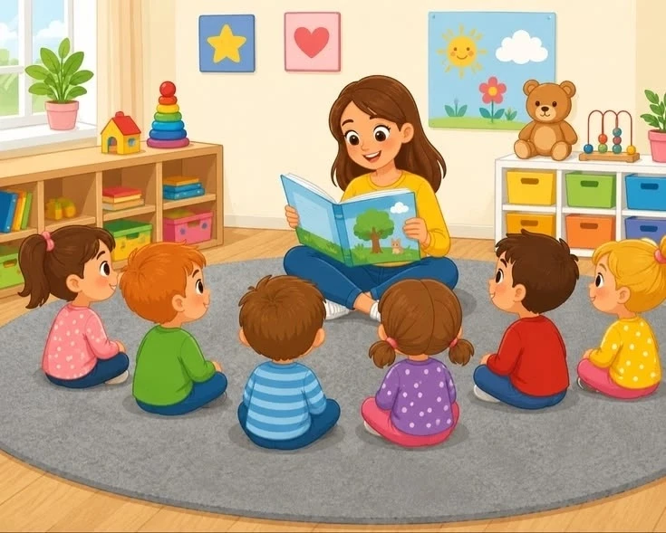 КНИЖКИНЫ ИСТОРИИ» — литературный кружок для дошколят 5–7 лет, где оживают страницы люби...