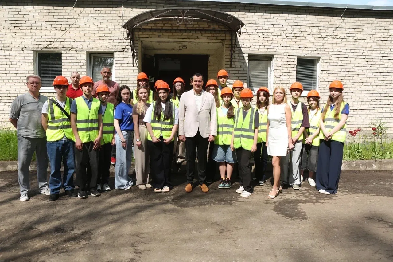 🔻Профориентационная экскурсия для 17 восьмиклассников школы № 11 прошла на водозаборно...
